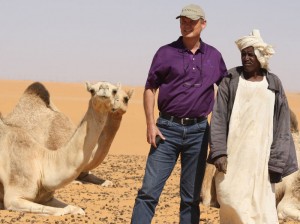 Louis Smit (HUB) op 'n besoek aan Soedan het die plaaslike inwoners van nader leer ken.